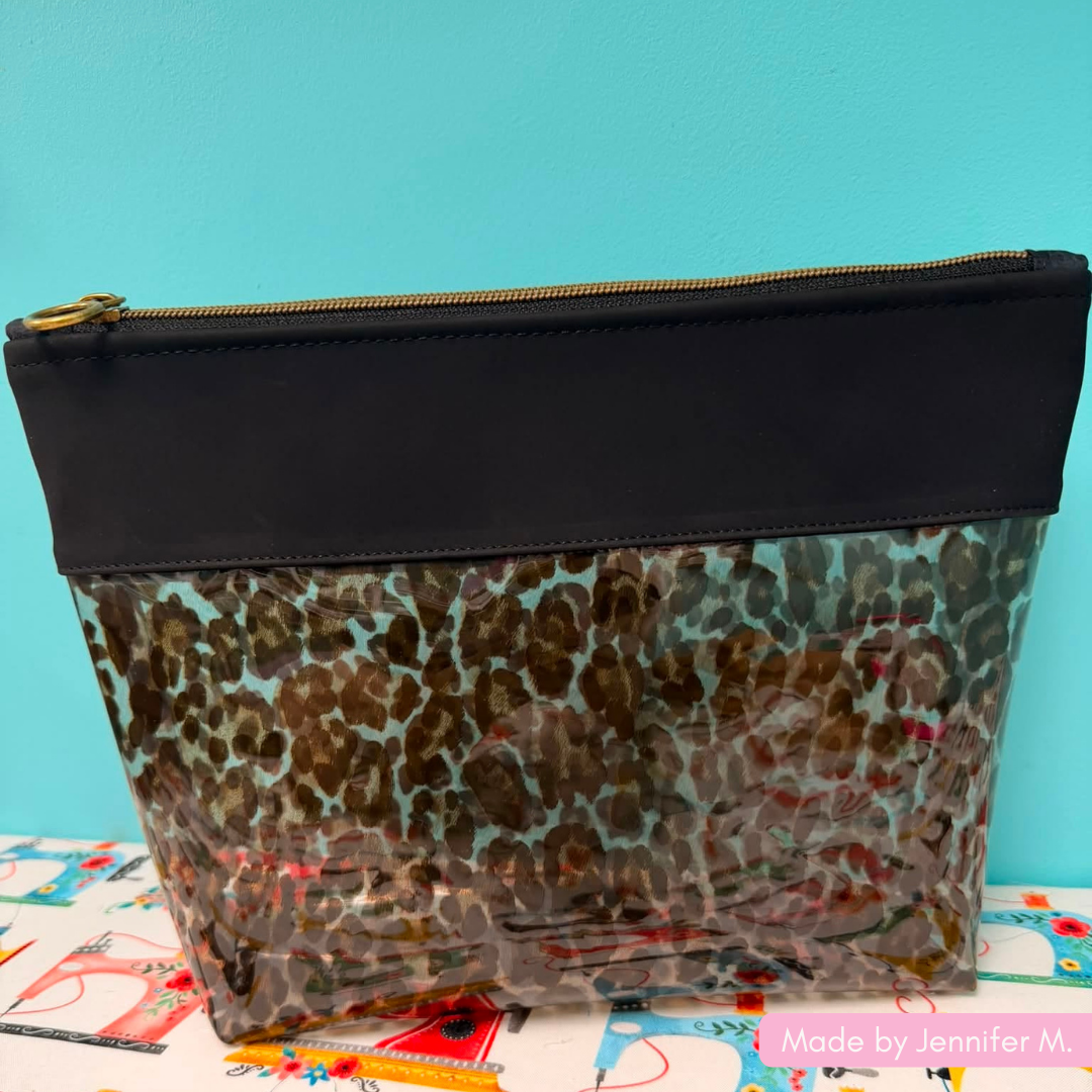 Leopard Clear Vinyl