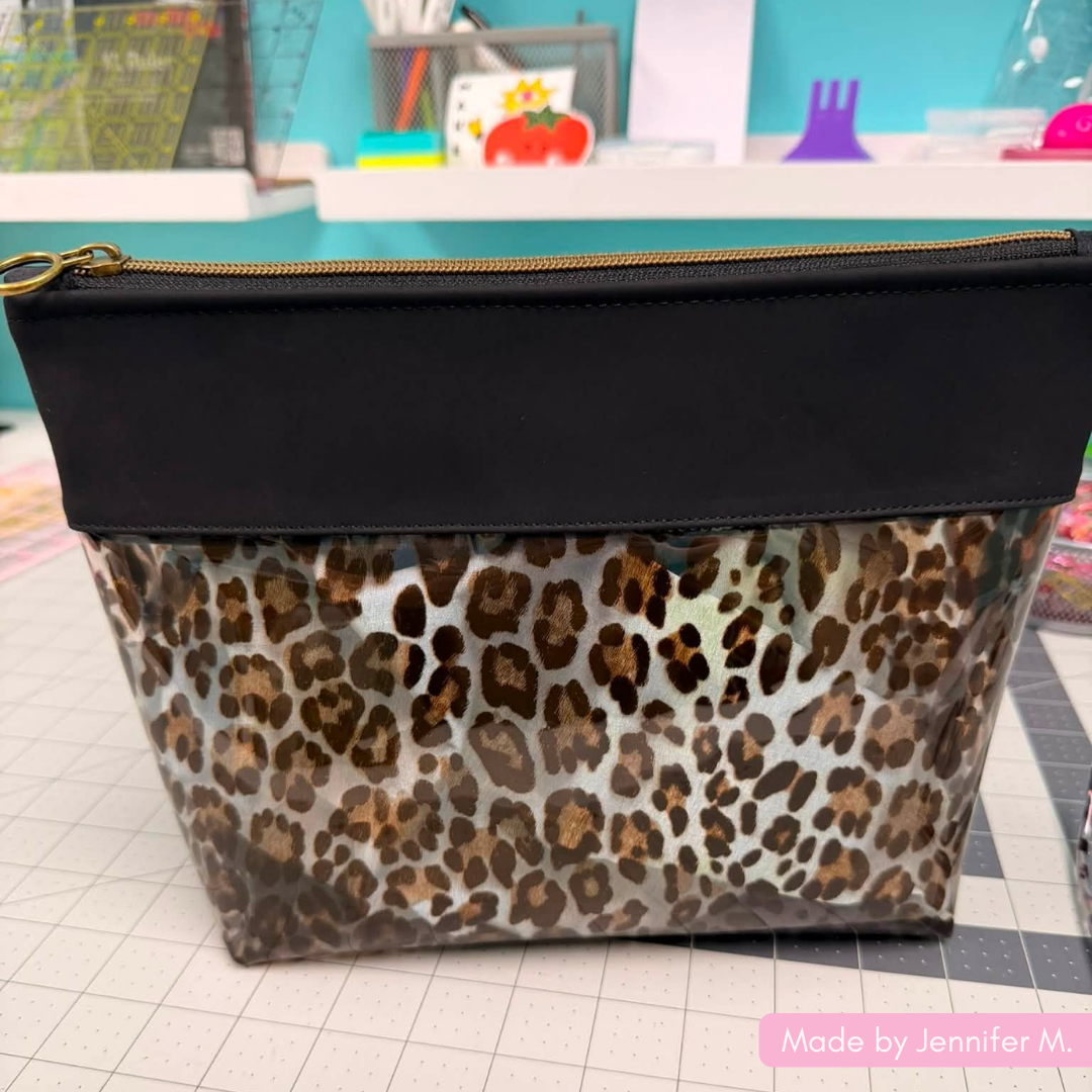 Leopard Clear Vinyl