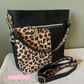Leopard Print Cork Roll 18x54 | Microfiber-Backed Bag Making Fabric