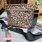 Leopard Print Cork Roll 18x54 | Microfiber-Backed Bag Making Fabric