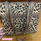 Leopard Print Cork Roll 18x54 | Microfiber-Backed Bag Making Fabric