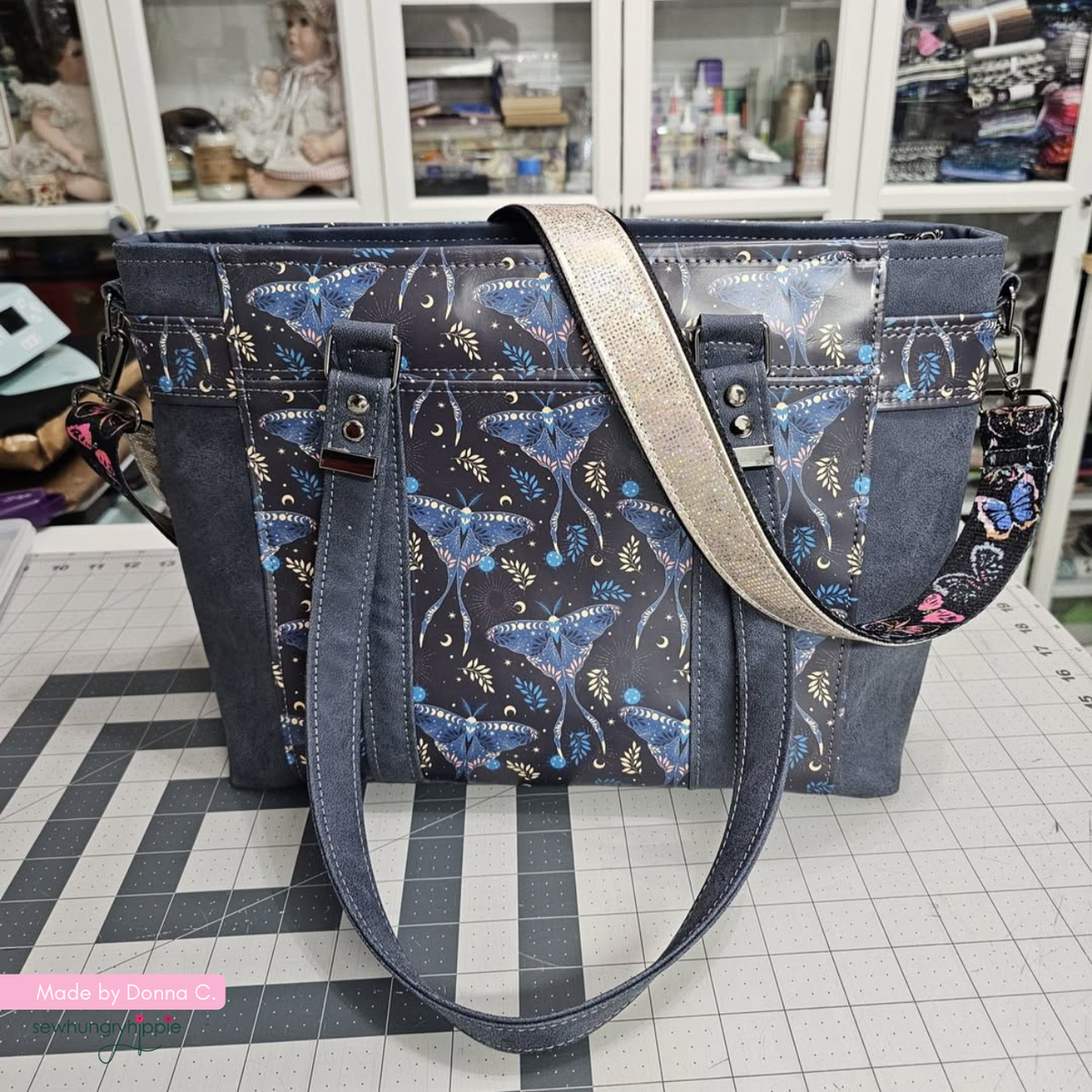 Luna Moth Vinyl – 18" x 54" Custom Printed Vinyl