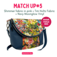 Weekly Vinyl & Fabric Matchups Bundle – Bag Making Craft Supplies July 8