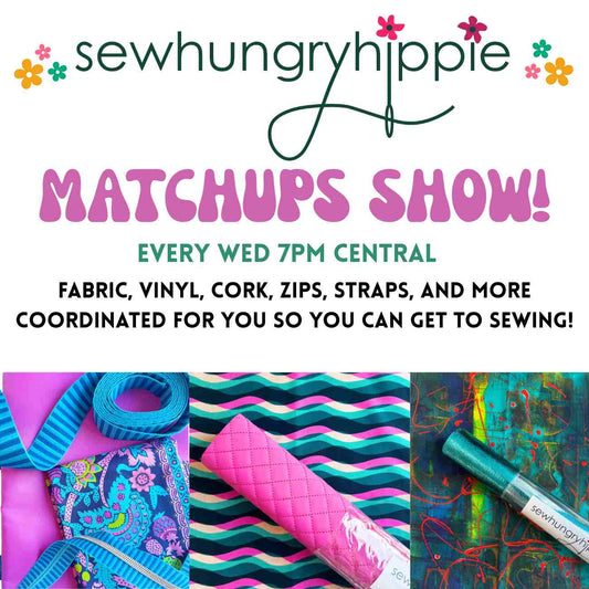Weekly Vinyl & Fabric Matchups Bundle – Bag Making Craft Supplies August 5th
