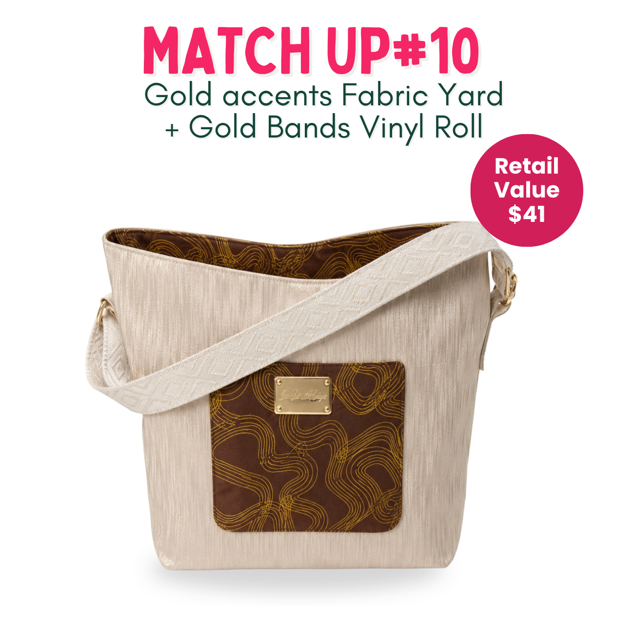 Weekly Vinyl & Fabric Matchups Bundle – Bag Making Craft Supplies July 8