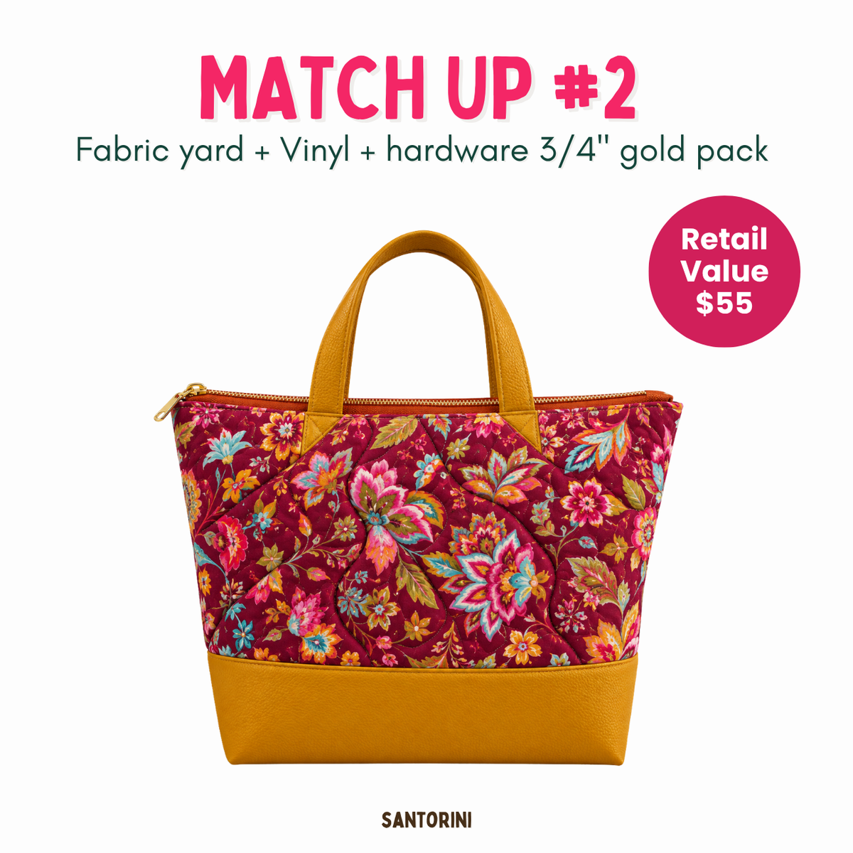 Weekly Vinyl & Fabric Matchups Bundle – Bag Making Craft Supplies Oct 28