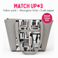 Weekly Vinyl & Fabric Matchups Bundle – Bag Making Craft Supplies August 5th