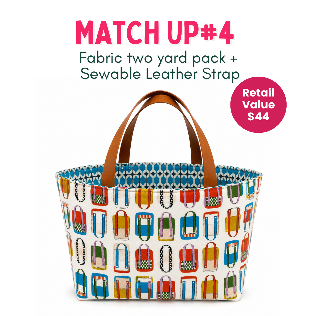 Weekly Vinyl & Fabric Matchups Bundle – Bag Making Craft Supplies July 29
