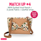Weekly Vinyl & Fabric Matchups Bundle – Bag Making Craft Supplies July 8