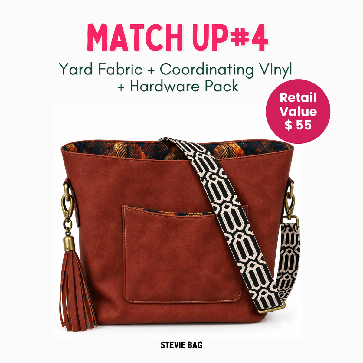 Weekly Vinyl & Fabric Matchups Bundle – Bag Making Craft Supplies Sep 9th