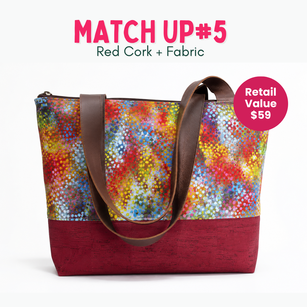 Weekly Vinyl & Fabric Matchups Bundle – Bag Making Craft Supplies July 1