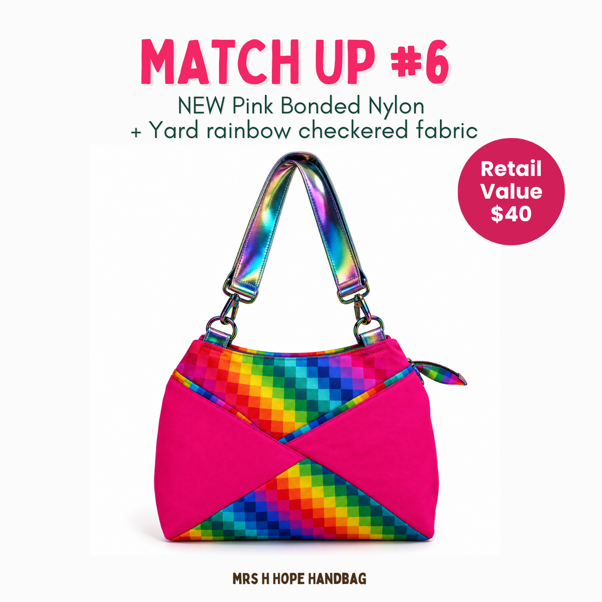Weekly Vinyl & Fabric Matchups Bundle – Bag Making Craft Supplies Oct 14th