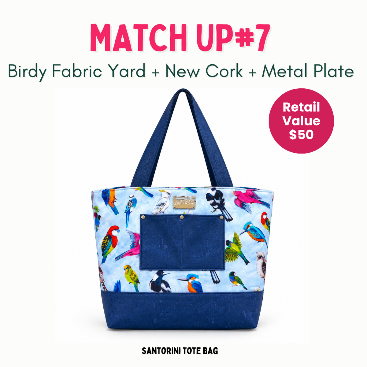 Weekly Vinyl & Fabric Matchups Bundle – Bag Making Craft Supplies Sep 30
