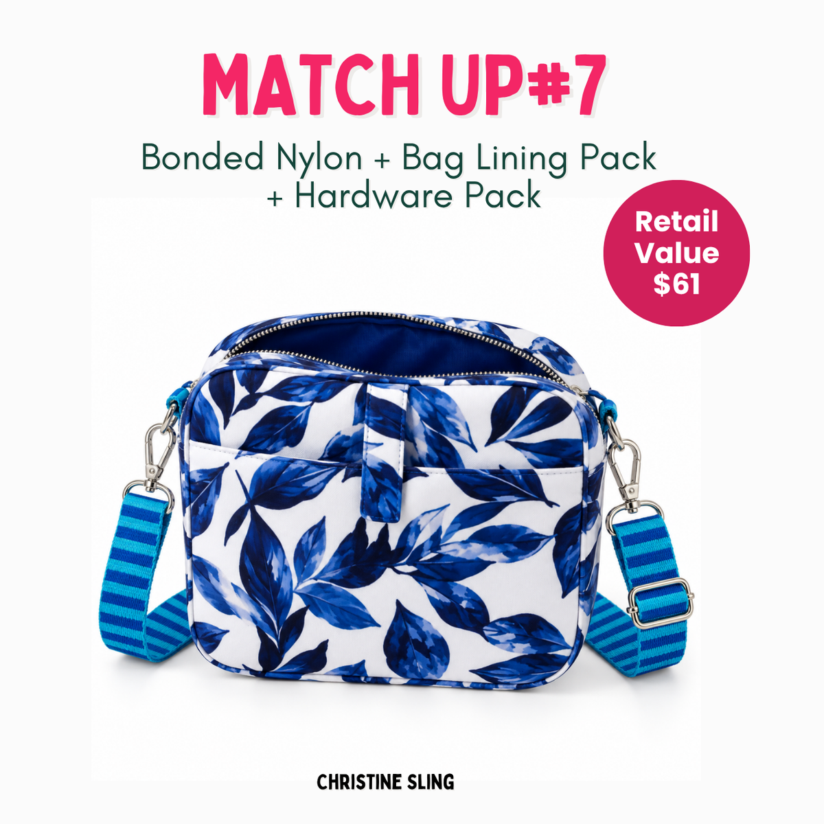 Weekly Vinyl & Fabric Matchups Bundle – Bag Making Craft Supplies Sep 16th