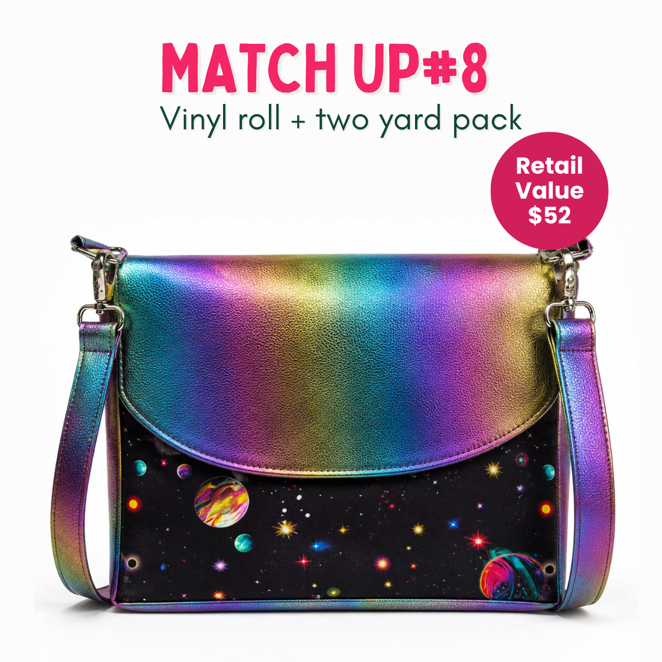 Weekly Vinyl & Fabric Matchups Bundle – Bag Making Craft Supplies July 22