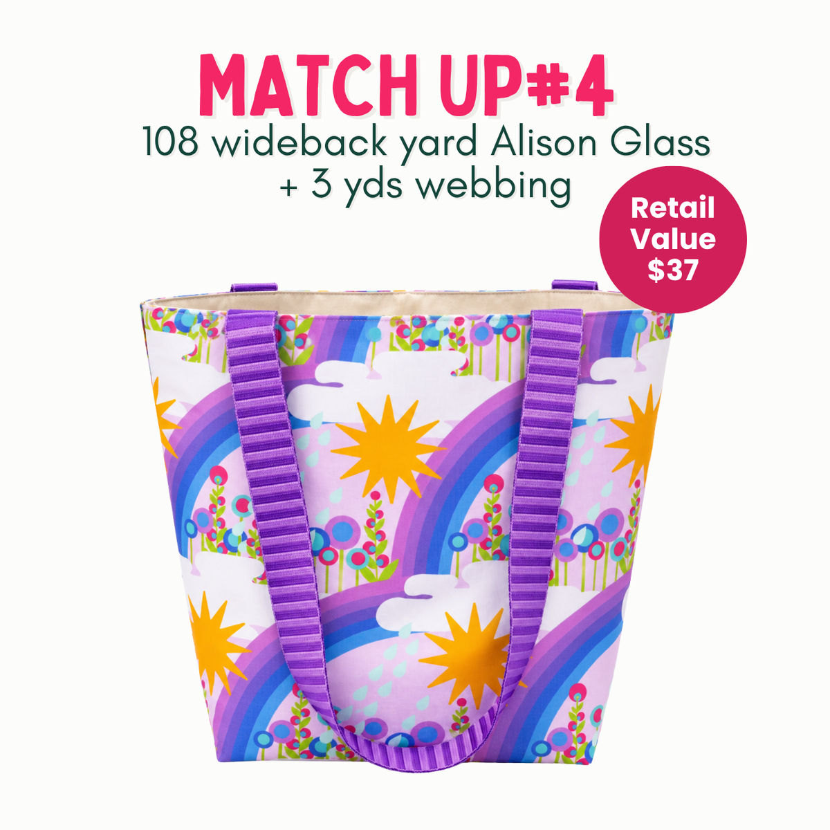 Weekly Vinyl & Fabric Matchups Bundle – Bag Making Craft Supplies Sep 23rd