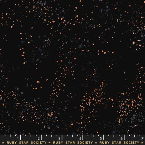 Speckled Metallic Black 1 YD