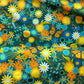 fabric per yard with monarch butterflies and flowers