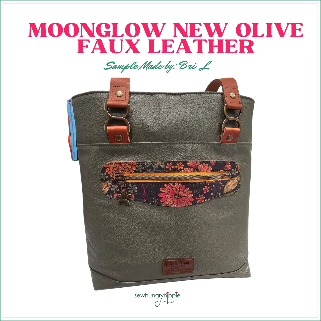 Moonglow New Olive Faux Leather