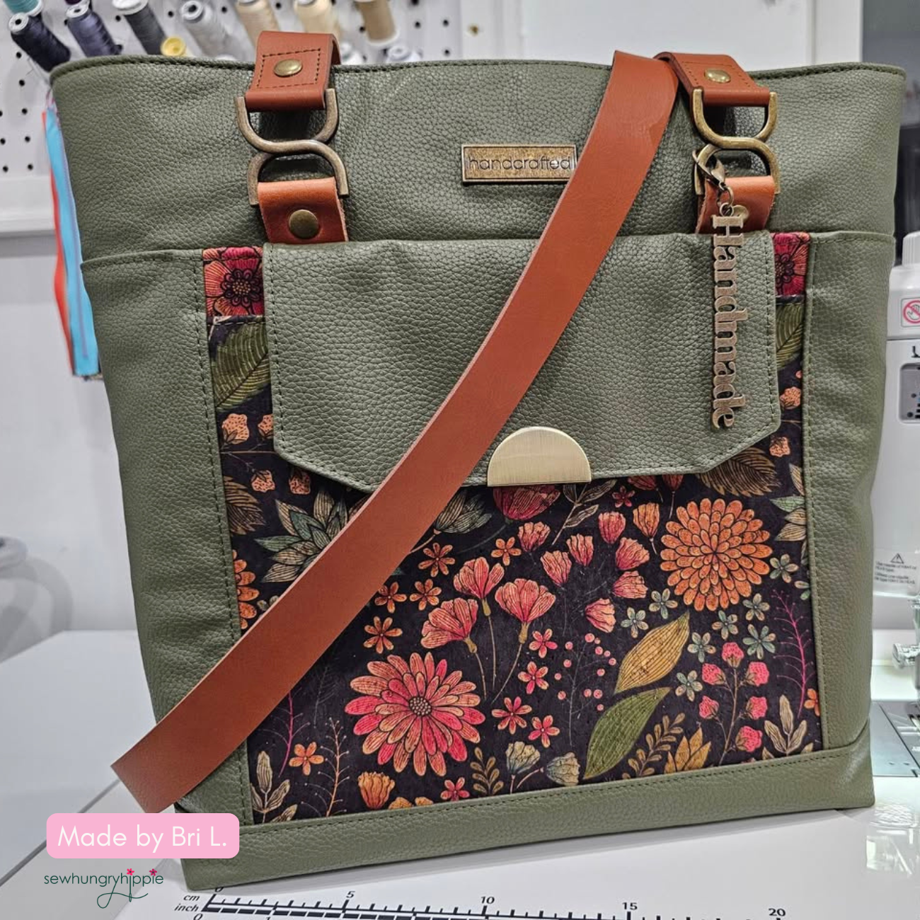 Moonglow New Olive Faux Leather