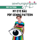 My Eye Bag PDF sewing pattern