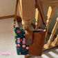 Almost Leather Roll | Saddle Brown Faux Leather Fabric for Bag Making