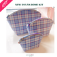 NEW Dylan Dome Kit – Robert Kaufman Periwinkle Mammoth Flannel