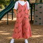 NStyle Arc Norman Jumpsuit sewing pattern Rayon Fabric #3 Ruby Star Society Poolside Too Rayon Fabric – Sorbet (Pink) | Fabric by the Yard