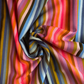 Narrow Stripe Multi Woven Fabric – By the Yard