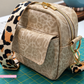 Natural Leopard Woven Webbing 1.5" Width - Premium Slick Finish Per Yard