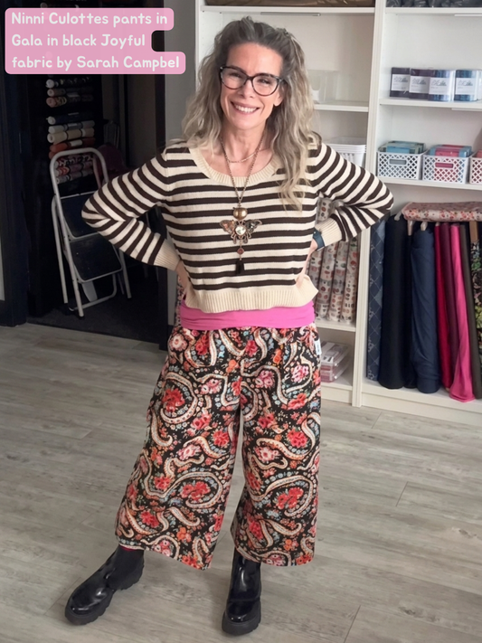 Ninni Culottes pants sewing pattern by Named