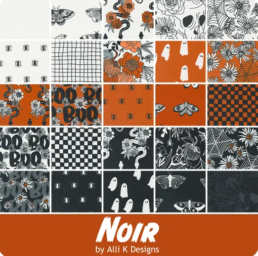 Noir Halloween 4 yard bundle