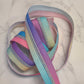 Pastel Zipper Tape with pulls