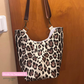 Pebbled Texture Leopard Faux Leather Roll