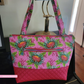 Pebbled Texture Quilted Vinyl - Watermelon