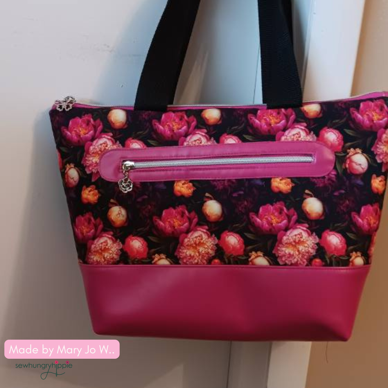 Peonies Custom Smooth Vinyl roll