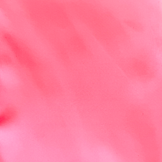 Solid pepto pink bonded nylon fabric ideal for bag making and durable sewing projects