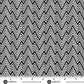 Perfect Day Zigziig Black cotton fabric by Libs Elliott zigzag geometric quilting fabric Andover A-10221-K