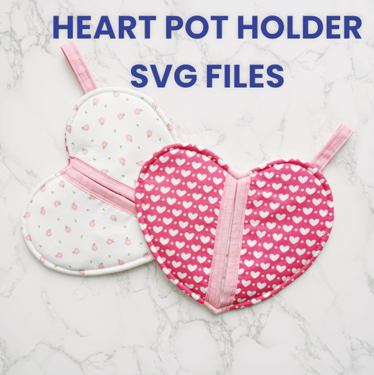 Heart Pot Holder SVG Files