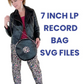 7 inch LP Record Bag SVG Files