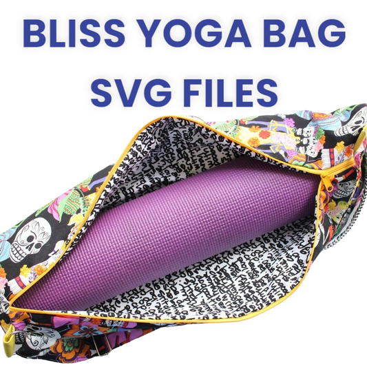 Bliss Yoga Bag SVG Files