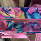 Pink Zipper Pack with Rainbow Teeth - 3 Yards Continuous Zipper Tape with 9 Pulls