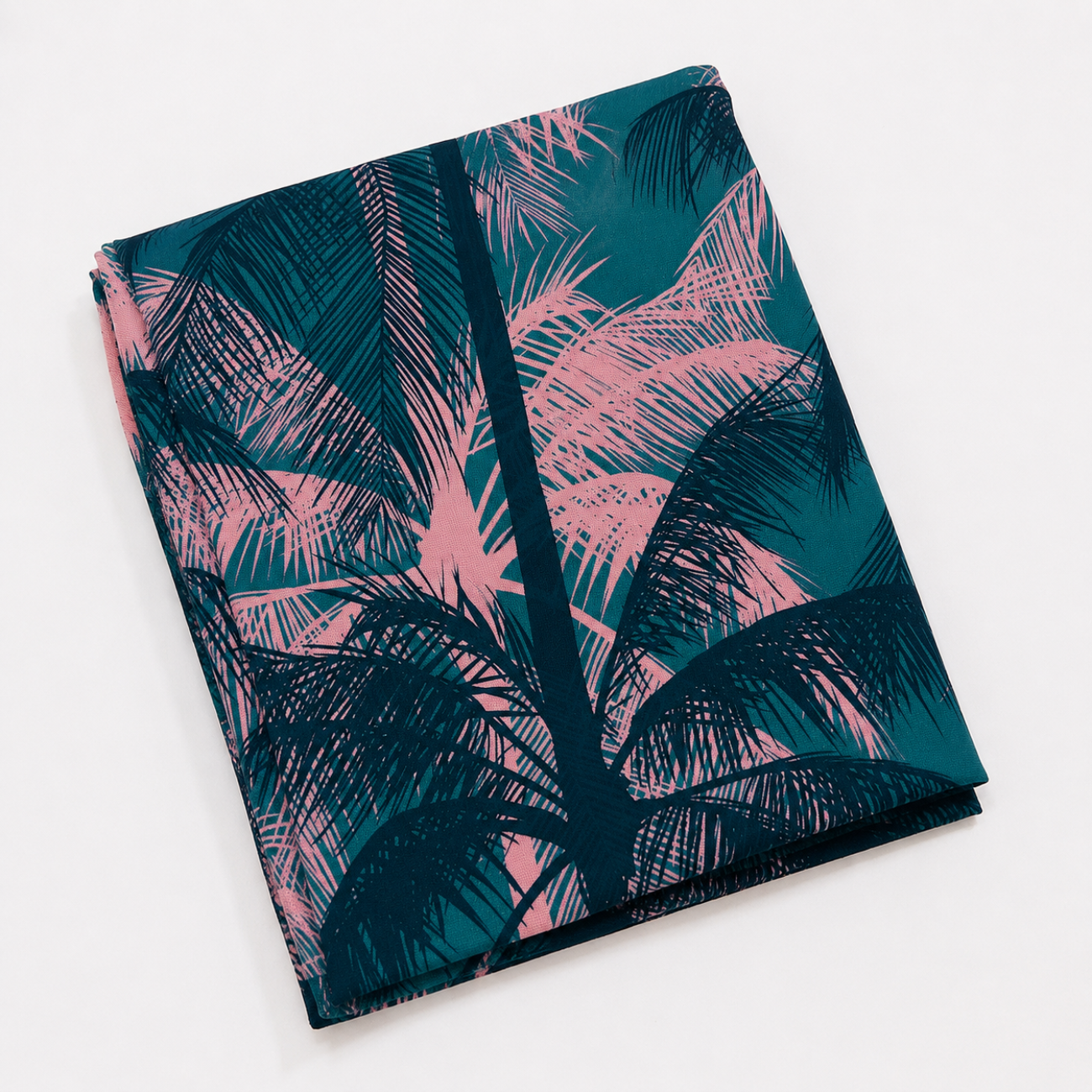Ruby Star Society canvas, Poolside Palms Turquoise, tropical canvas fabric, palm tree upholstery fabric, teal and pink floral canvas, Ruby Star Society linen blend.