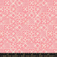 Ruby Star Society Poolside Too cotton fabric with Architectural Blocks print in Pink and Cream.