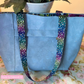 Powder Blue Cork Roll 18x54 | Microsuede-Backed Bag Making Fabric