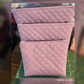 Quilted Vinyl Lavender - Pre-Quilted Fabric for Bags