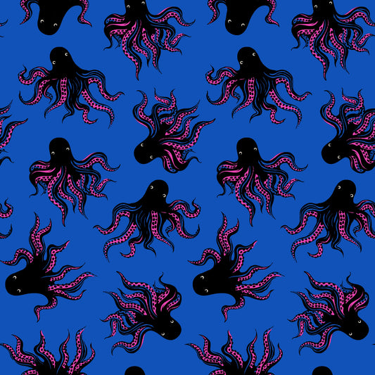  Mystery Food Canvas Blue Ribbon from the Ink Shop collection by Sarah Watts for Ruby Star Society. 