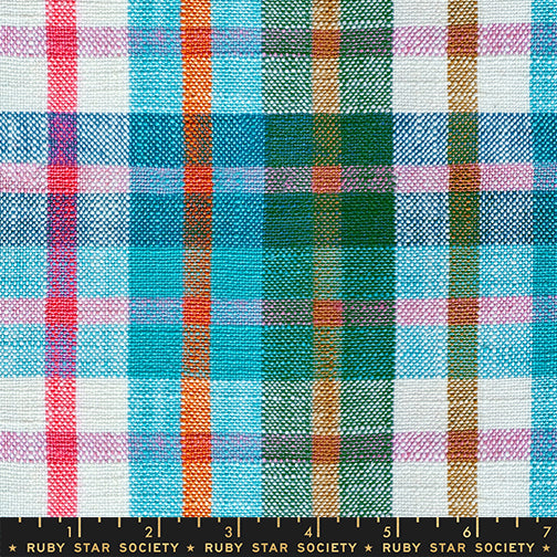 Ruby Star Society Warp Weft Mystic Fable Jade - Capelet Woven Cotton