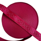 Red Jacquard Webbing 1.5" Width