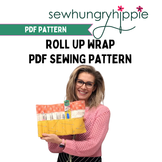 Roll Up Wrap PDF sewing pattern